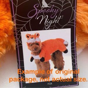 Plush Fox Costume for XXL Dog by Spooky Night